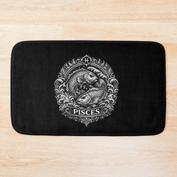 Item preview, Vintage Tattoo Pisces Zodiac Sign designed and sold by Angelle55.