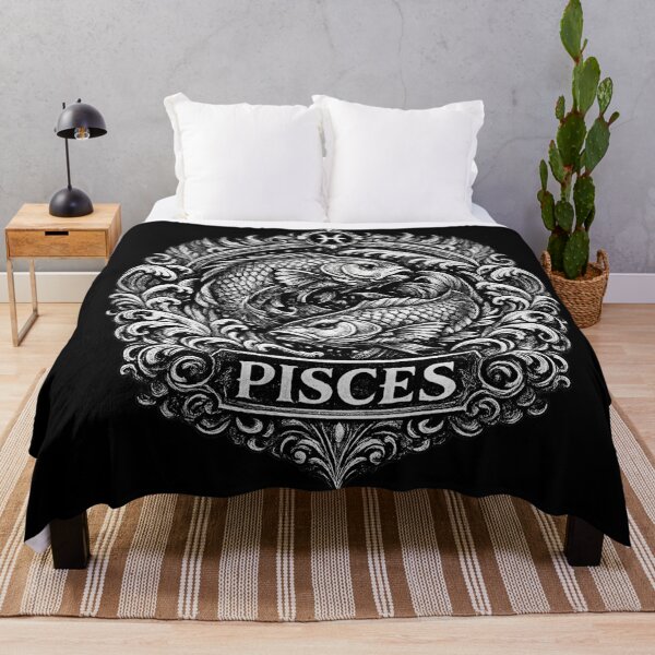 Item preview, Vintage Tattoo Pisces Zodiac Sign designed and sold by Angelle55.