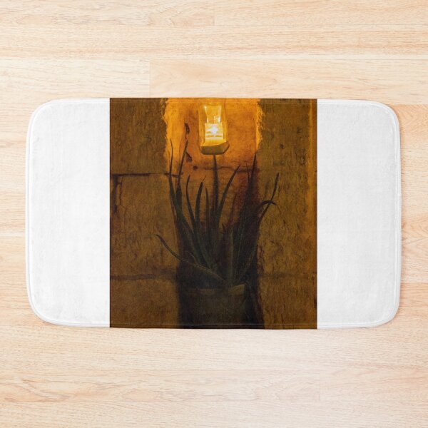 Item preview, Warm Rustic Wall Lantern With Green Plant In Pot For Cozy Home Decor And Ambient Lighting designed and sold by Nmallia.