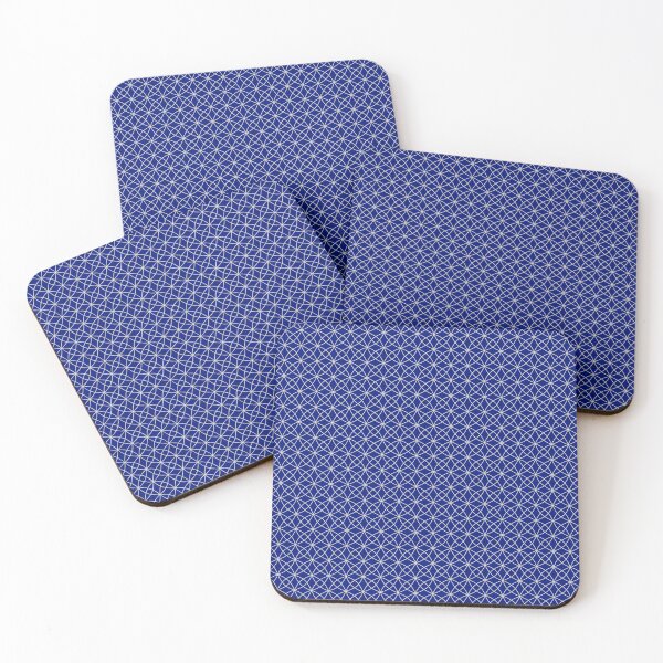 Item preview, Interlocking Curves on Dark Blue  designed and sold by KSimpson838.