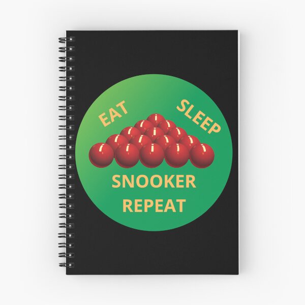 Item preview, Eat Sleep Snooker Repeat Gifts For Snooker Fans designed and sold by zebek-design.