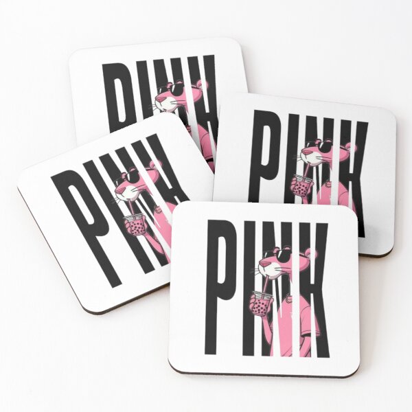Item preview, Pop Culture Cool and Retro Charm – Pink Panther Typography Art designed and sold by WATEKE.