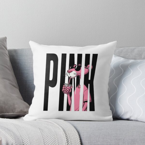 Item preview, Pop Culture Cool and Retro Charm – Pink Panther Typography Art designed and sold by WATEKE.