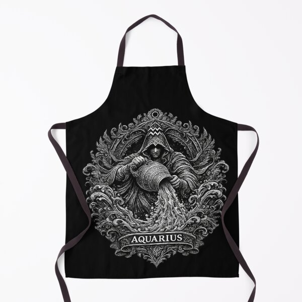 Item preview, Vintage Tattoo Aquarius The Zodiac Sign designed and sold by Angelle55.