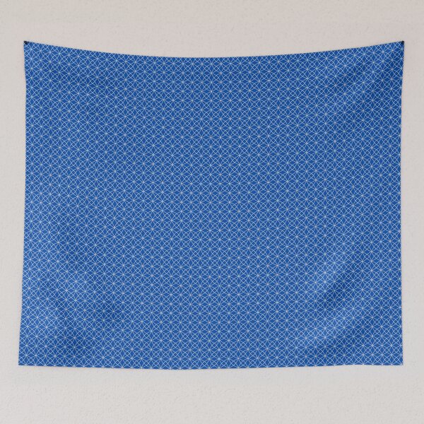 Item preview, Interlocking Curves on Blue  designed and sold by KSimpson838.