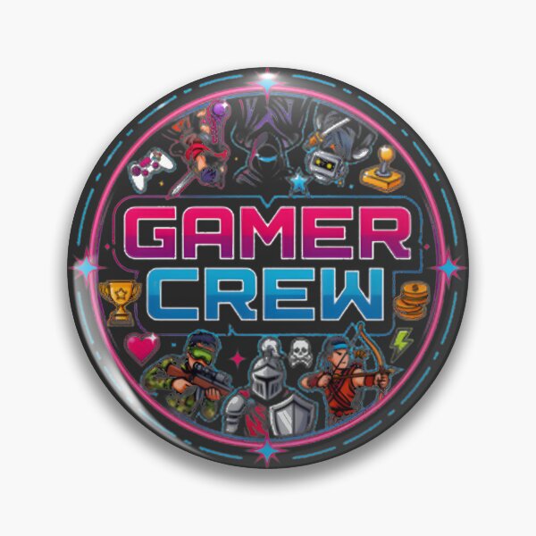 Item preview, Gaming Squad Retro Pixel Art Aesthetic Player Crew Console Pc Hobbyist Gift Idea | ⭐⭐⭐⭐⭐ designed and sold by MissRiahGames.