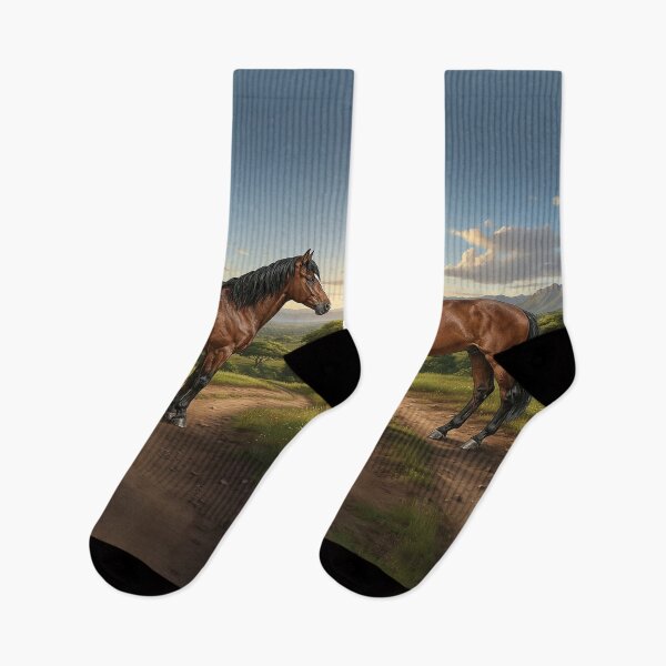 Item preview, The Abyssinian horse and a landscape from Ethiopia designed and sold by Cheval-de-coeur.