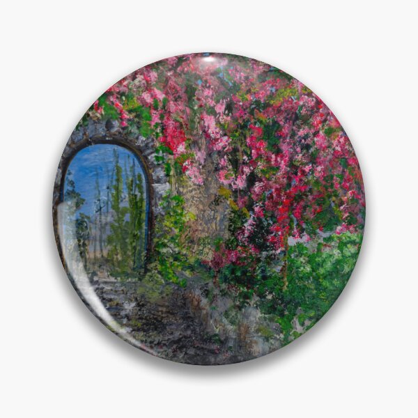 Item preview, Il giardino che aspetta - Original Oil Painting designed and sold by approdostudio.