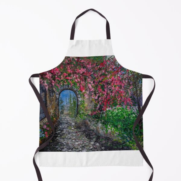 Item preview, Il giardino che aspetta - Original Oil Painting designed and sold by approdostudio.
