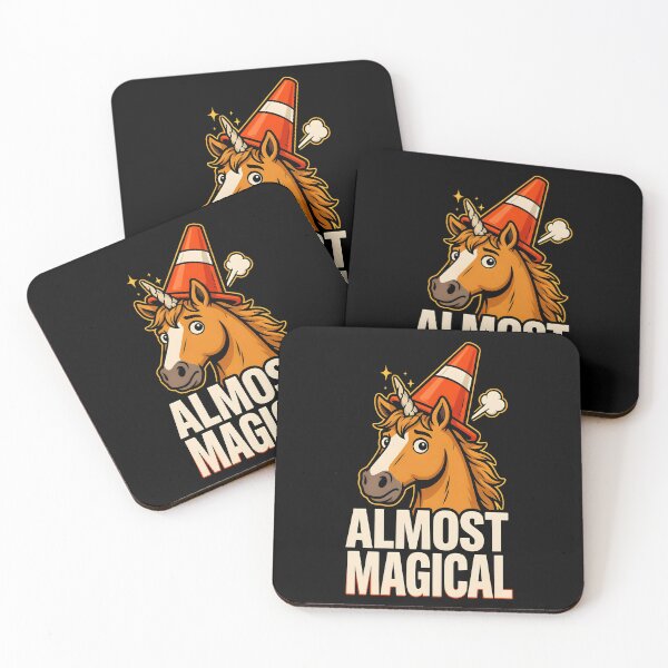 Item preview, Almost Magical Unicorn Humor With a Funny Horse designed and sold by Redgiant87x.