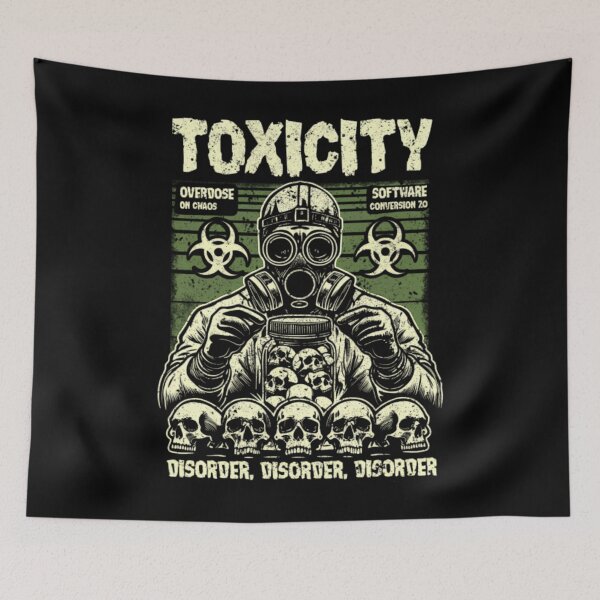 Item preview, TOXICITY - System Of A Down designed and sold by HyphThonia.