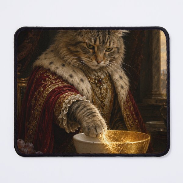 Item preview, Royal Cat With the Golden Touch designed and sold by Ocelot-T.