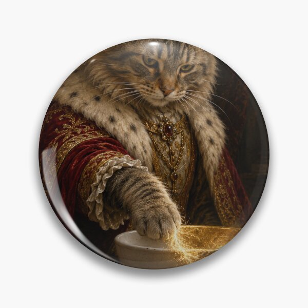 Item preview, Royal Cat With the Golden Touch designed and sold by Ocelot-T.