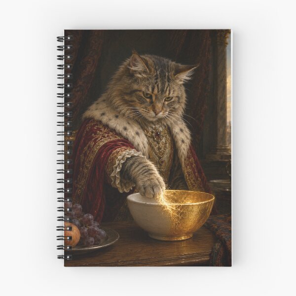 Item preview, Royal Cat With the Golden Touch designed and sold by Ocelot-T.