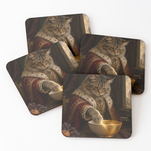 Item preview, Royal Cat With the Golden Touch designed and sold by Ocelot-T.