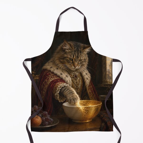 Item preview, Royal Cat With the Golden Touch designed and sold by Ocelot-T.