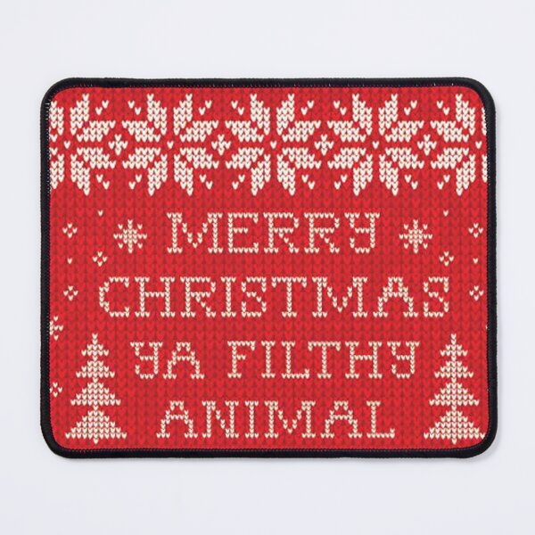 Item preview, Merry Christmas Ya Filthy Animal designed and sold by carlaroses.