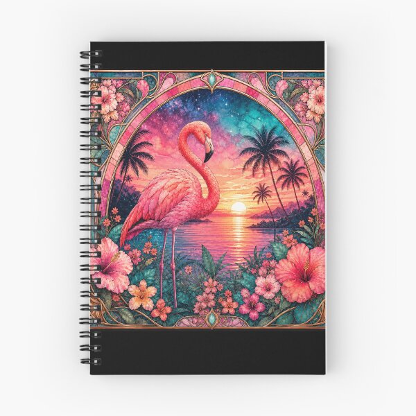 Item preview, Flamingo Sunset Bloom designed and sold by dRaBaBdesign.