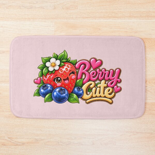 Item preview, Berry Cute – Adorable Strawberry Fruit Lover Design designed and sold by HO•Designs.
