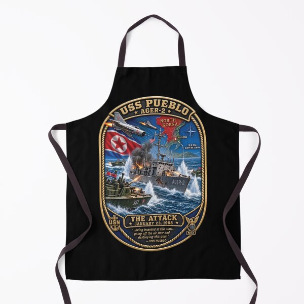 Item preview, USS Pueblo Attack-Defense Commemorative Patch designed and sold by Military Insignia Products.