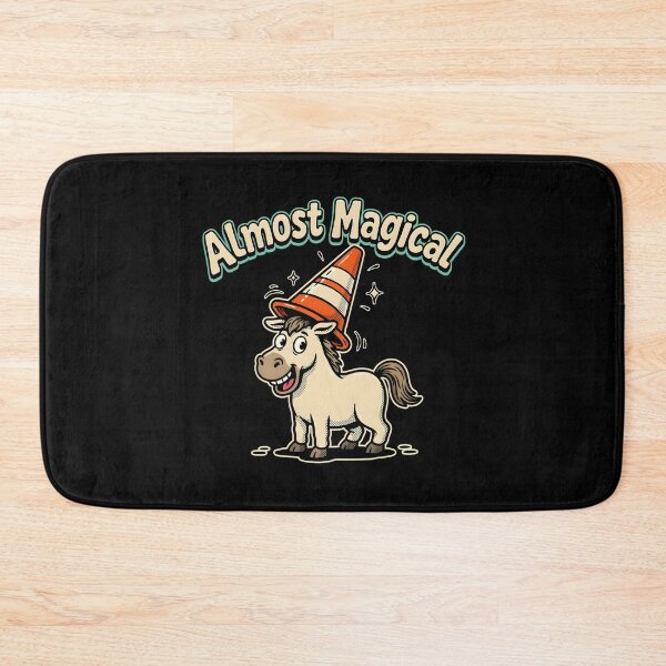 Item preview, Almost Magical Quirky Horse Traffic Cone Hat Humor designed and sold by Redgiant87x.