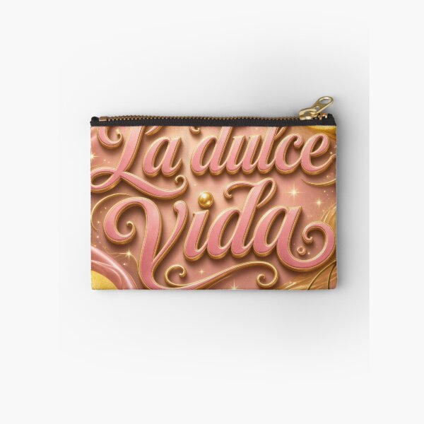 Item preview, La Dulce Vida Glam Pink Gold Fruit Design designed and sold by HappyOops.