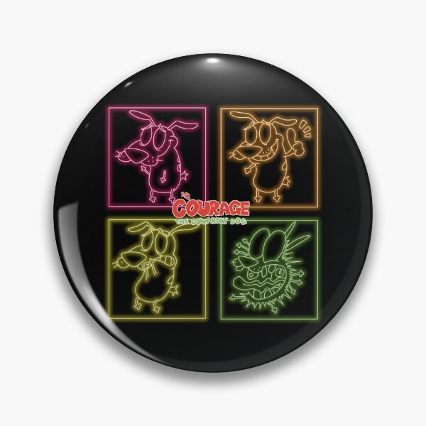 Item preview, LED design inspired by the Courage the Cowardly Dog cartoon designed and sold by mbs-desing.