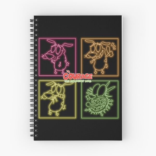Item preview, LED design inspired by the Courage the Cowardly Dog cartoon designed and sold by mbs-desing.