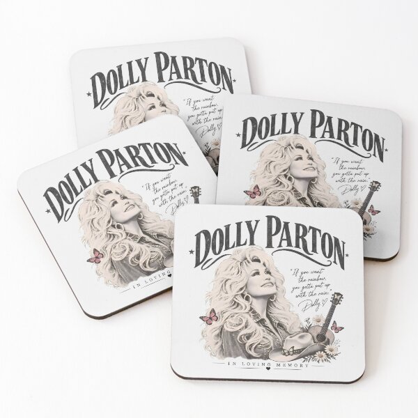 Item preview, Dolly Parton Portrait RIP Dolly Tribute designed and sold by westegtflogan.