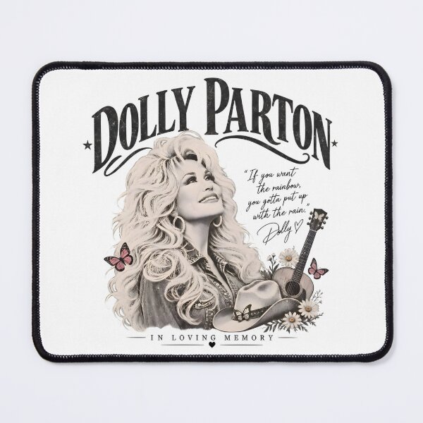 Item preview, Dolly Parton Portrait RIP Dolly Tribute designed and sold by westegtflogan.