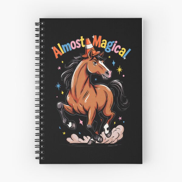 Item preview, Almost Magical Funny Horse with Unicorn Humor designed and sold by Redgiant87x.
