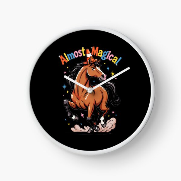 Item preview, Almost Magical Funny Horse with Unicorn Humor designed and sold by Redgiant87x.