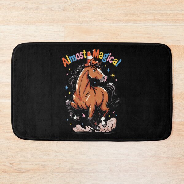 Item preview, Almost Magical Funny Horse with Unicorn Humor designed and sold by Redgiant87x.