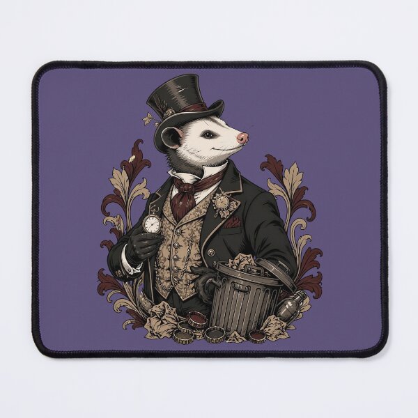 Item preview, Dark Academia Opossum Trash Aristocrat designed and sold by Fun2Fentastic.