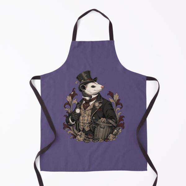 Item preview, Dark Academia Opossum Trash Aristocrat designed and sold by Fun2Fentastic.