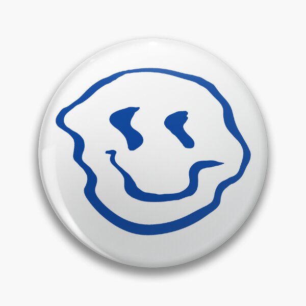 Item preview, Smiley blue, happy or not happy designed and sold by janara-studio.