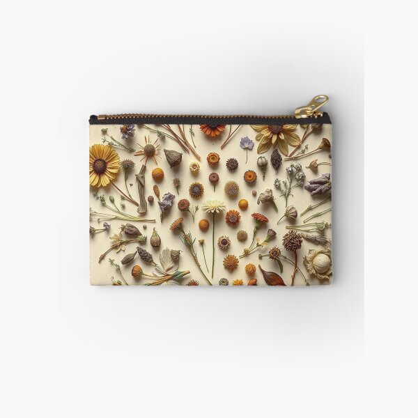 Item preview, Vintage Pressed Flowers And Botanical Wreath designed and sold by IntelliMindDesigns.