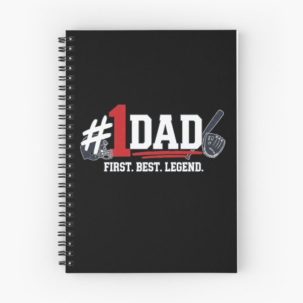 Item preview, Number 1 Dad First Best Legend Football Helmet Baseball Mitt Sports designed and sold by Dravienart.