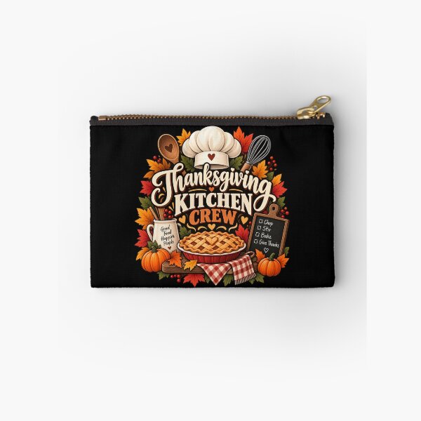 Item preview, Thanksgiving Kitchen Crew Gift Cooking Team Fall Style designed and sold by Corvoria.