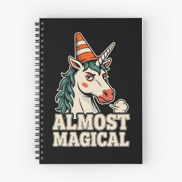 Item preview, Almost Magical Silly Horse Unicorn Humor Design designed and sold by Redgiant87x.
