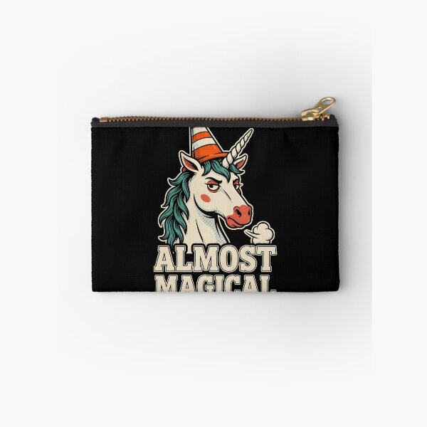 Item preview, Almost Magical Silly Horse Unicorn Humor Design designed and sold by Redgiant87x.