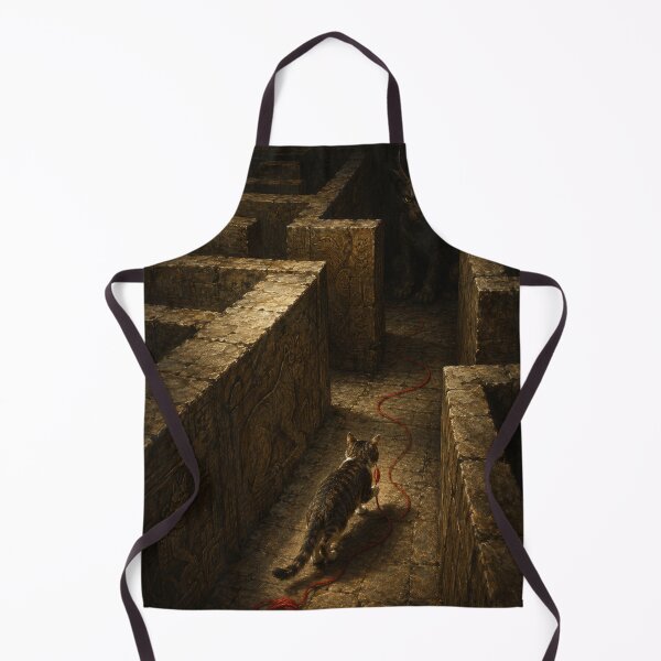 Item preview, Cat in the Horned Labyrinth designed and sold by Ocelot-T.