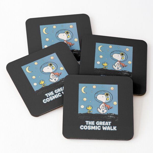 Item preview, Snoopy Astronaut Woodstock The Great Cosmic Walk Moon Space  Main Tag: Snoopy Space designed and sold by Dravienart.