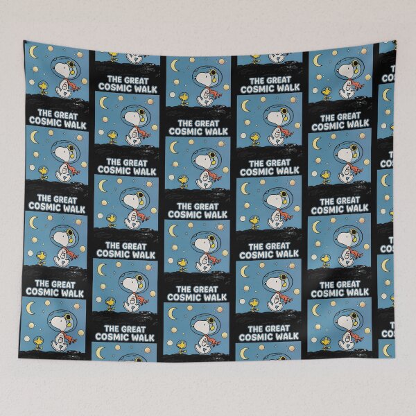 Item preview, Snoopy Astronaut Woodstock The Great Cosmic Walk Moon Space  Main Tag: Snoopy Space designed and sold by Dravienart.