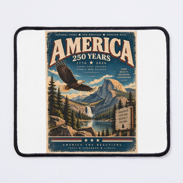 Item preview, America 250: Eagle Over Yosemite designed and sold by aishow.