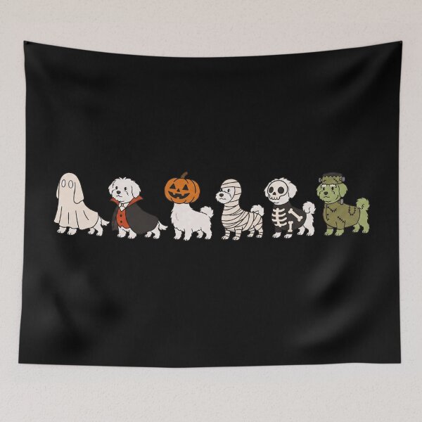 Item preview, Funny Maltese Halloween Costume Trick or Treat Mom Dad Kids designed and sold by FurryHavenPH.