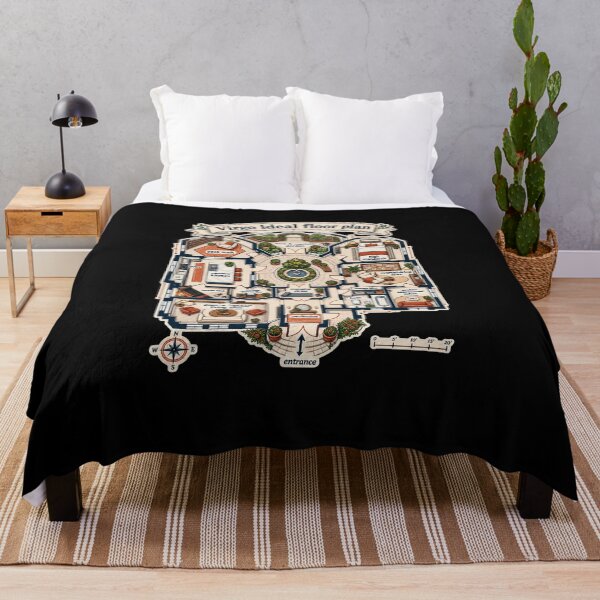 Item preview, Funny Virgo Ideal Floor Plan Astrology Humor Art designed and sold by elderberry.