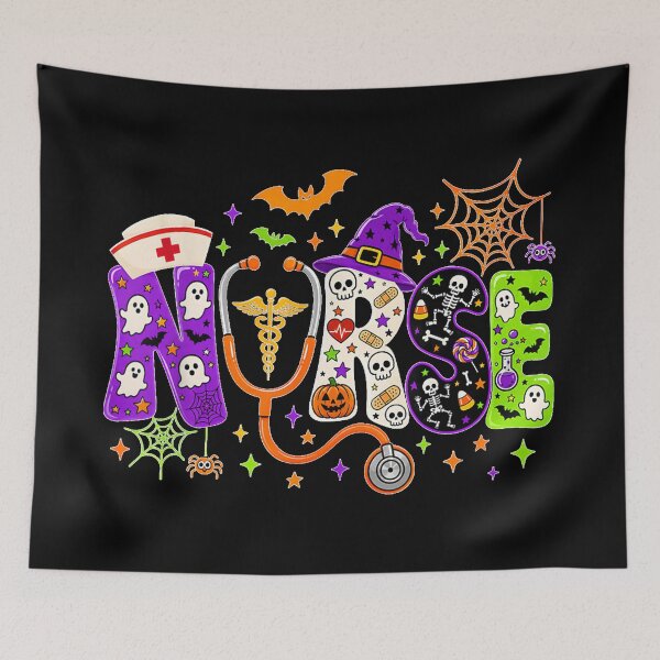 Item preview, Halloween Nurse Life Nursing Spooky Halloween School Nurse designed and sold by CrinoSwice.