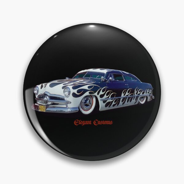 Item preview, 1949 Tudor Chopped & Flamed no text, Kustom, Hot Rod, Muscle Car designed and sold by Elegant Customs.