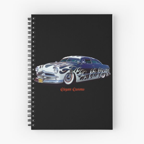 Item preview, 1949 Tudor Chopped & Flamed no text, Kustom, Hot Rod, Muscle Car designed and sold by Elegant Customs.